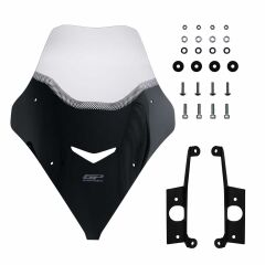 GP Kompozit SYM Jet X 125 2022-2024 Uyumlu Kısa Ön Cam Şeffaf