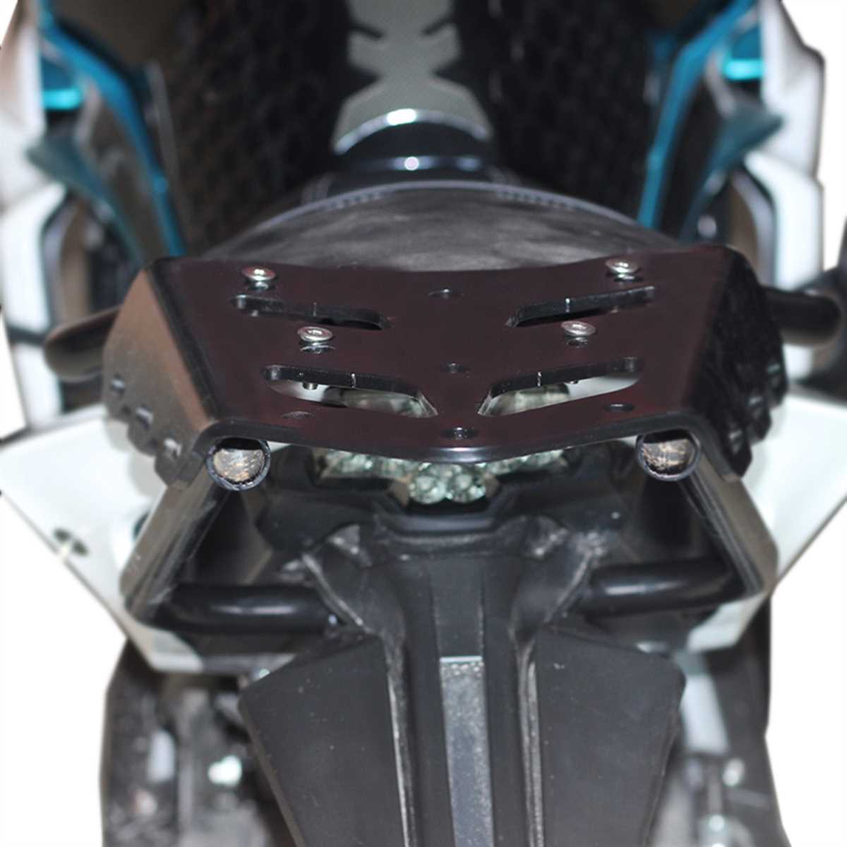 GP Kompozit CF Moto 400 NK 2017-2020 Uyumlu Arka Çanta Demiri Siyah