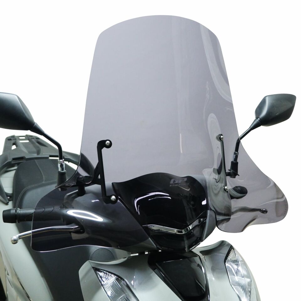 GP Kompozit Honda SH 125 2024-2025 Uyumlu Ön Cam Şeffaf 45 cm
