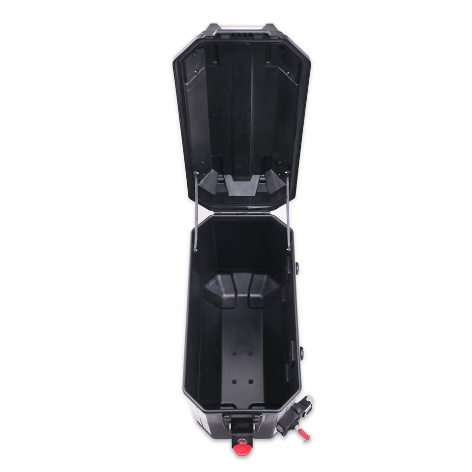 GP Kompozit Universal 26 lt x 2 Plastik Motosiklet Yan Çanta Seti Siyah