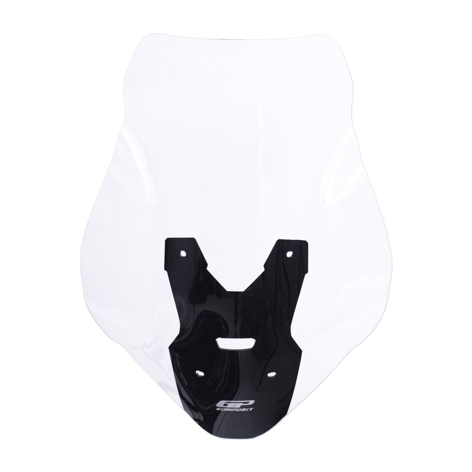 GP Kompozit Honda ADV 350 2023-2026 Uyumlu Baskılı Ön Cam Şeffaf 62 cm