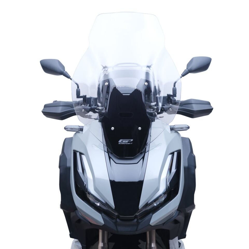 GP Kompozit Honda ADV 350 2023-2026 Uyumlu Baskılı Ön Cam Şeffaf 62 cm