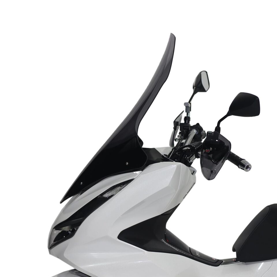GP Kompozit Honda PCX 125 2021-2024 Uyumlu Ön Tur Camı Füme 79 cm