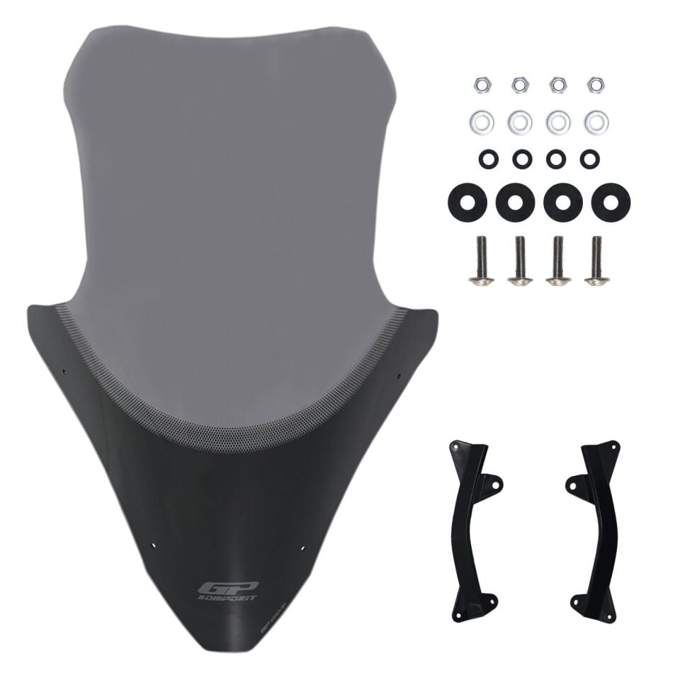 GP Kompozit Honda PCX 125 2021-2024 Uyumlu Ön Cam Füme 70 cm