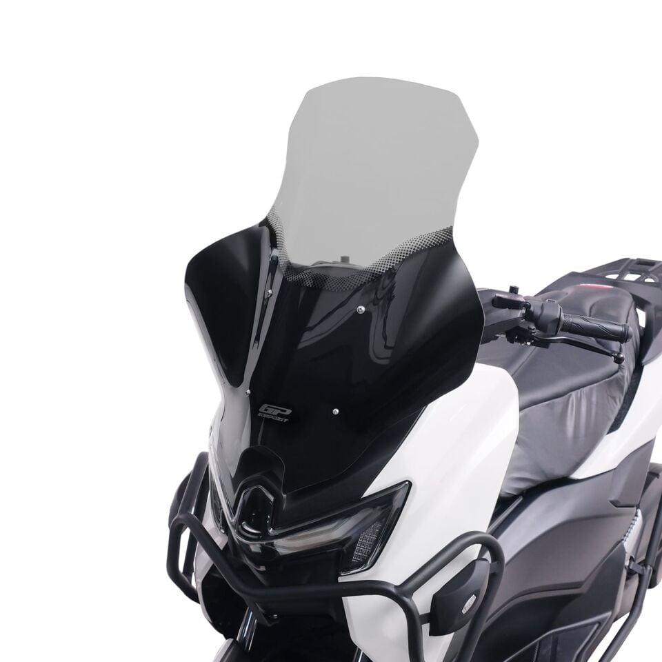 GP Kompozit Yamaha NMAX 125 / 155 2025-2026 Uyumlu Elcikli Tur Camı Füme 82 cm