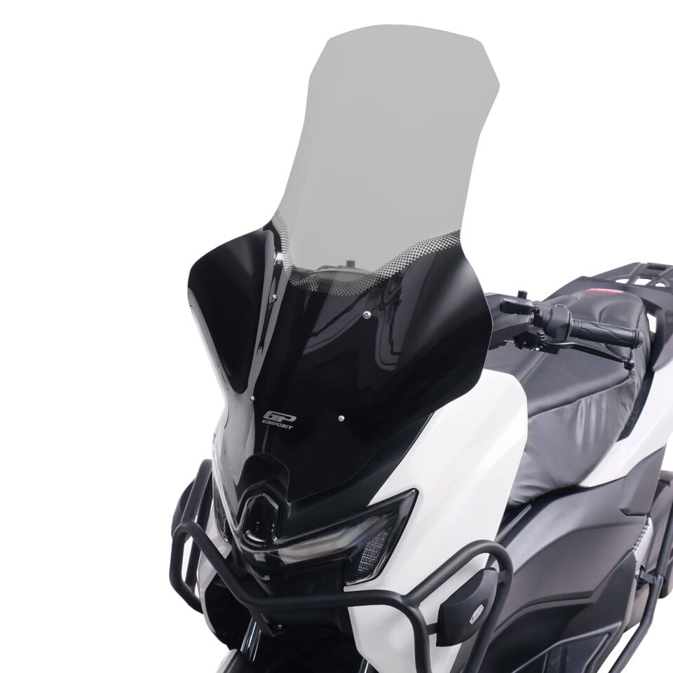 GP Kompozit Yamaha NMAX 125 / 155 2025-2026 Uyumlu Elcikli Tur Camı Füme 82 cm