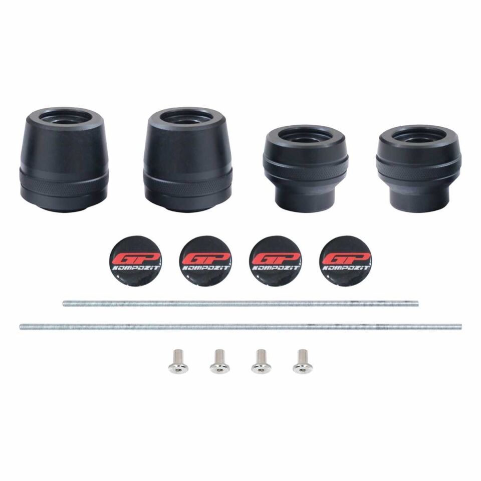 GP Kompozit CF Moto 450 SR 2023-2024 Uyumlu Aks Koruma Takozu Siyah
