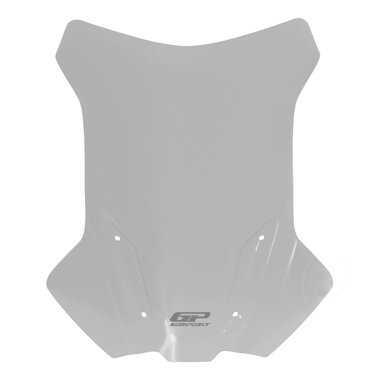 GP Kompozit KTM 250 / 390 Adventure 2020-2024 Uyumlu Ön Cam Füme 49 cm