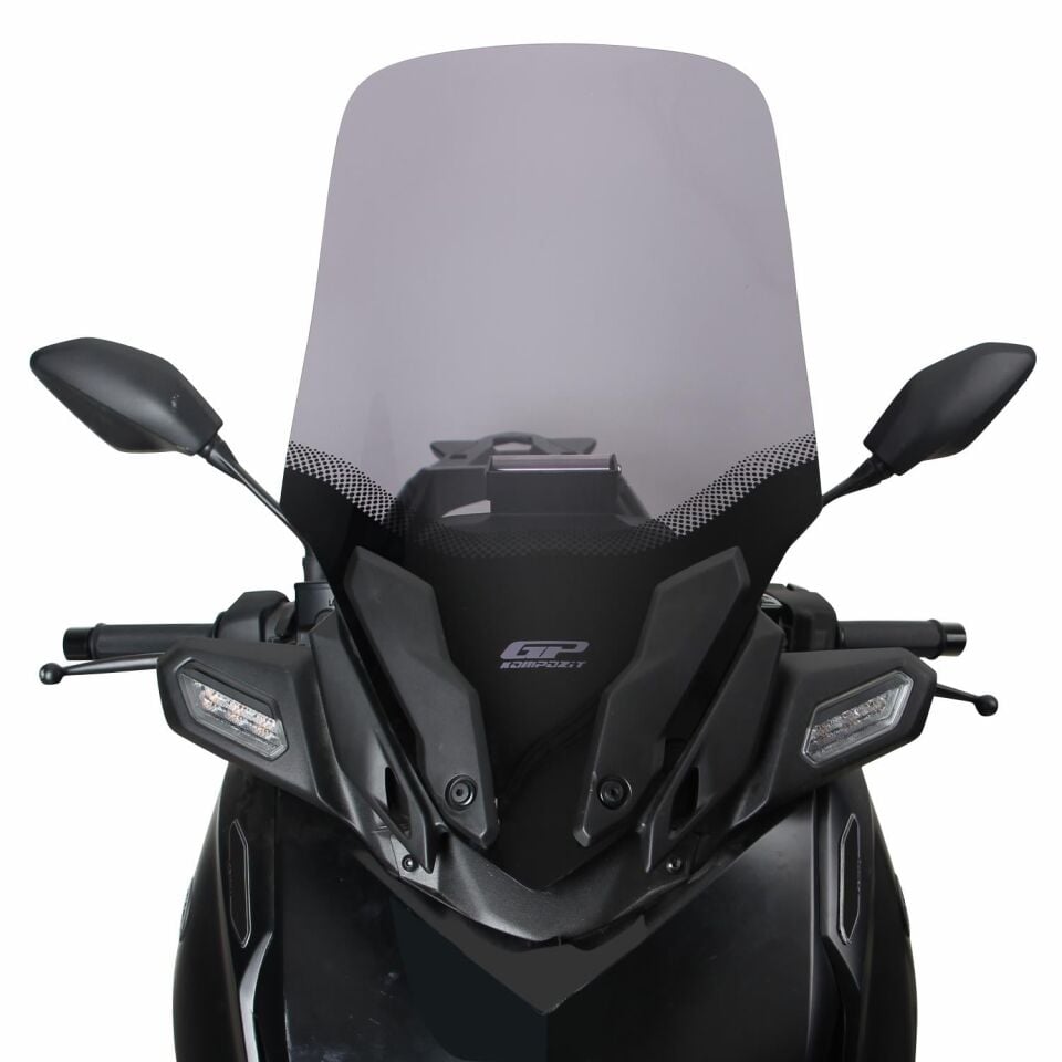 GP Kompozit Yamaha XMAX 250 2024-2026 Uyumlu Ön Cam Füme 64 cm
