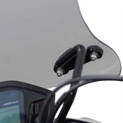 GP Kompozit Honda CB500F 2014-2020 Uyumlu Kısa Ön Cam Siyah