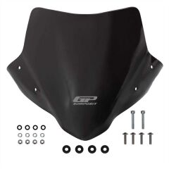 GP Kompozit Honda CB500F 2014-2020 Uyumlu Kısa Ön Cam Siyah