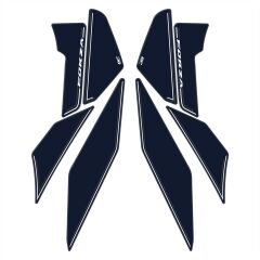 GP Kompozit Honda Forza 250 2018-2025 Uyumlu Yan Alt Ayak Pad Lacivert