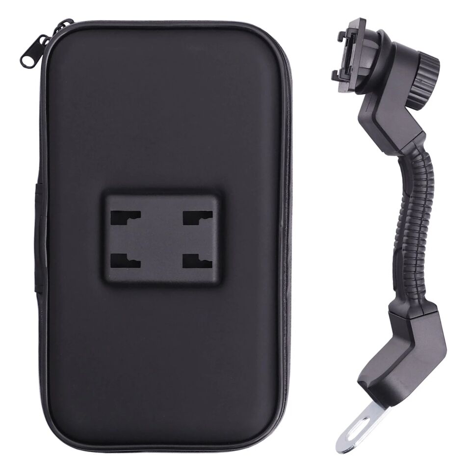 GP Kompozit TTR02 Universal Su Geçirmez Fermuarlı Telefon Tutucu Siyah (1 Adet Renkli Boyunluk Buff Hediye)