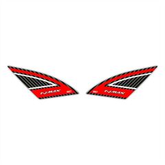 GP Kompozit Yamaha NMAX 125 / 155 2021-2024 Uyumlu Artçı Ayak Pad Kırmızı