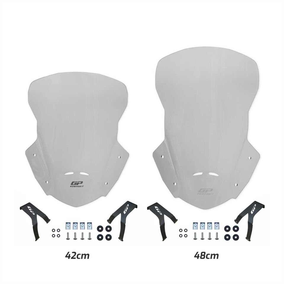 GP Kompozit Honda CRF250L / CRF300L 2013-2020 Uyumlu Tur Camı Füme