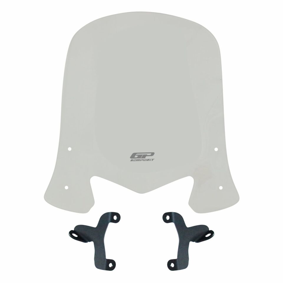 GP Kompozit TVS Jupiter 110/125 2023-2024 Uyumlu Ön Cam Şeffaf 42 cm
