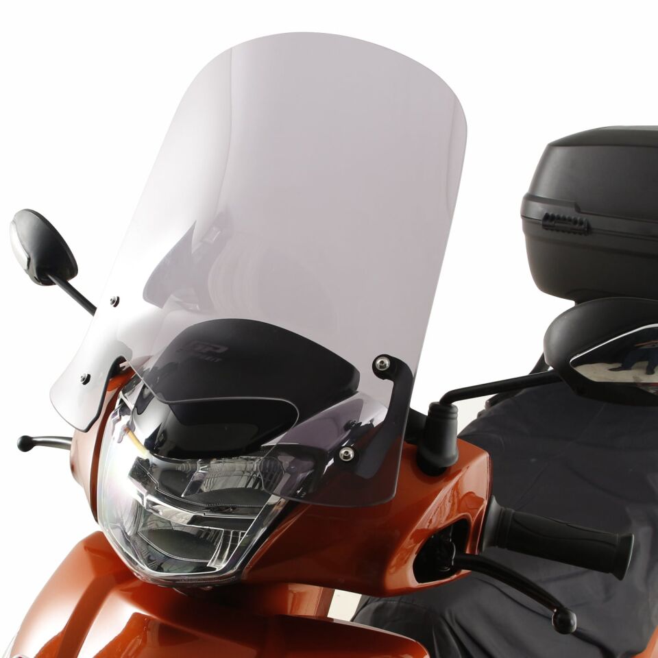 GP Kompozit TVS Jupiter 110/125 2023-2024 Uyumlu Ön Cam Şeffaf 42 cm