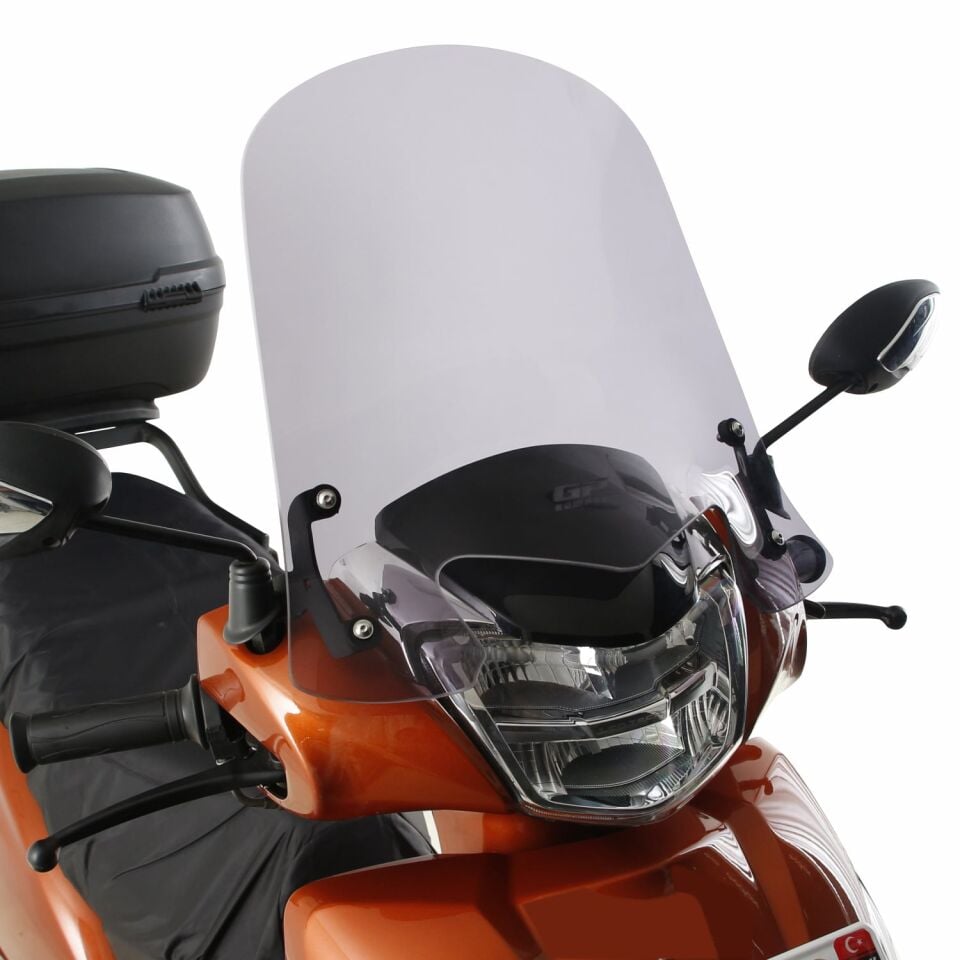 GP Kompozit TVS Jupiter 110/125 2023-2024 Uyumlu Ön Cam Şeffaf 42 cm