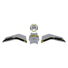 GP Kompozit Suzuki V-Strom 800 DE 2023-2024 Uyumlu Tank Pad Seti Gri