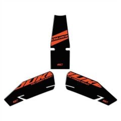 GP Kompozit KTM Duke 390 2024 Uyumlu Tank Pad Seti Siyah