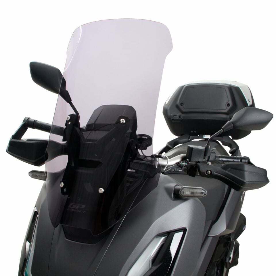 GP Kompozit Honda ADV 350 2023-2026 Uyumlu Ön Cam Şeffaf 60 cm