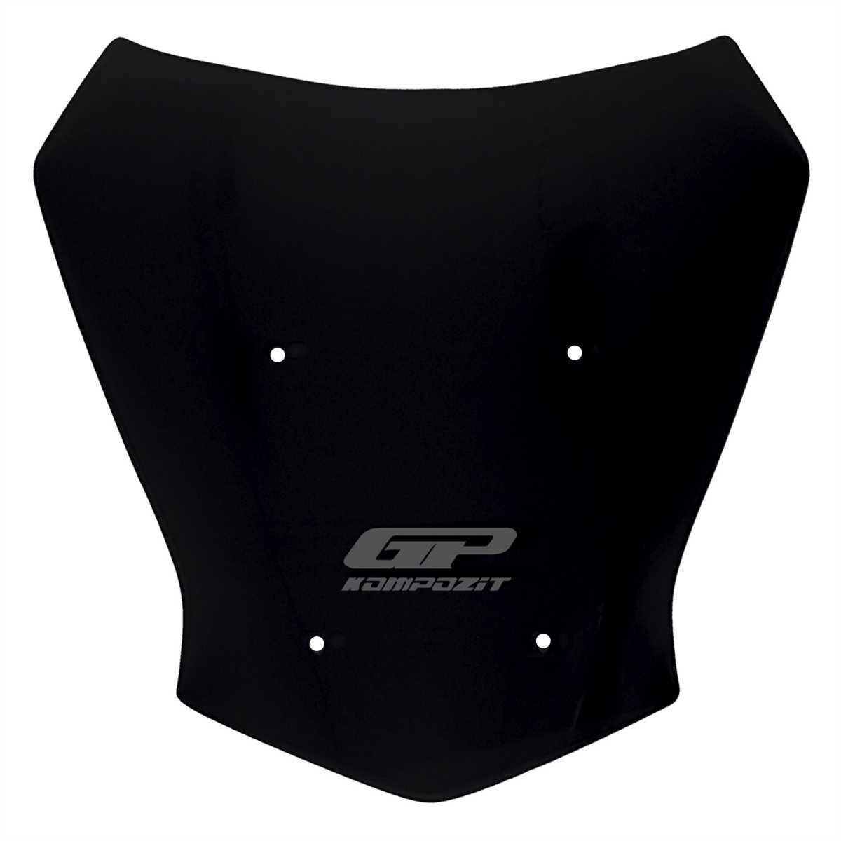 GP Kompozit Yamaha MT-07 2018-2020 Uyumlu Spor Ön Cam Siyah