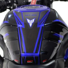 GP Kompozit Yamaha MT-25 2015-2019 Uyumlu Tank Pad Seti Siyah-Lacivert
