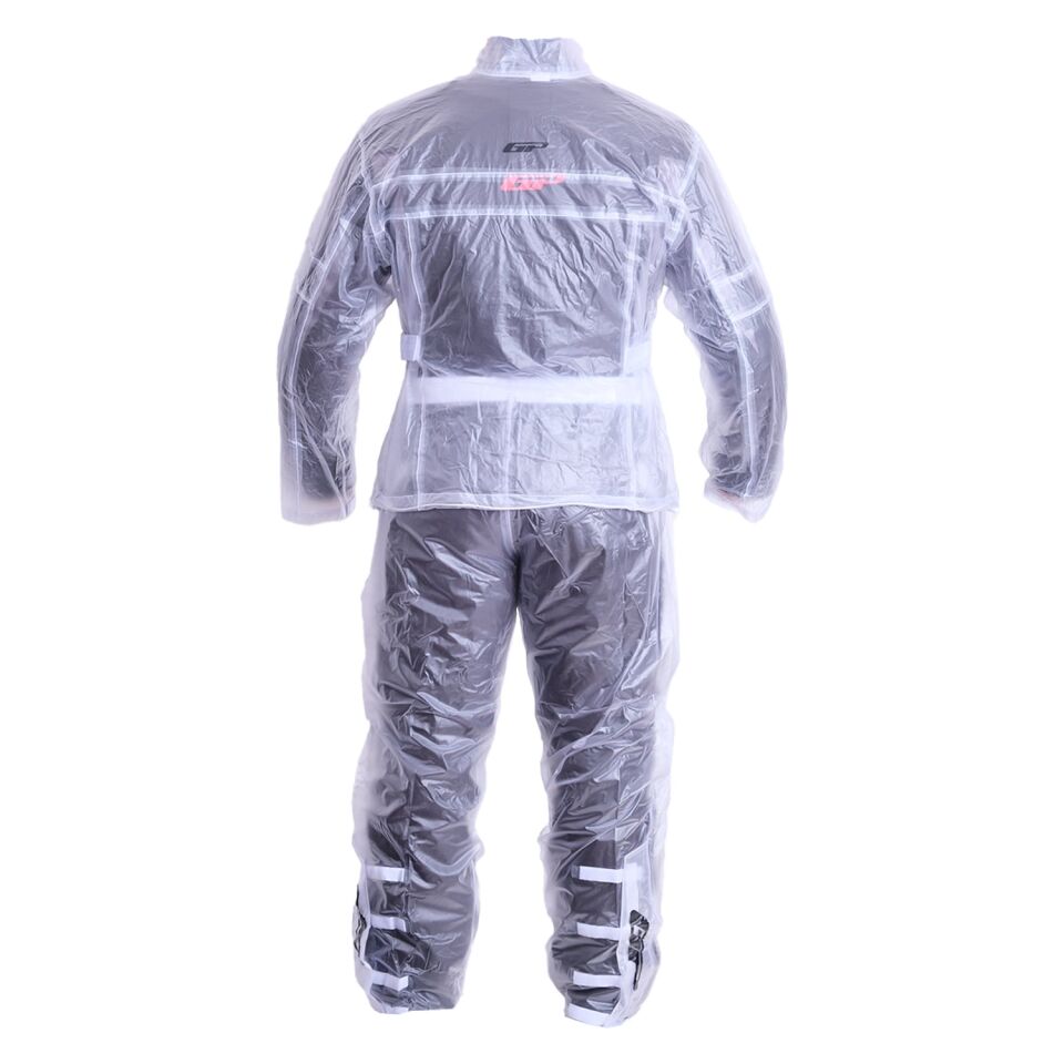 GP Kompozit YGM01 Motosiklet Alt Üst Takım Yağmurluk Şeffaf XL