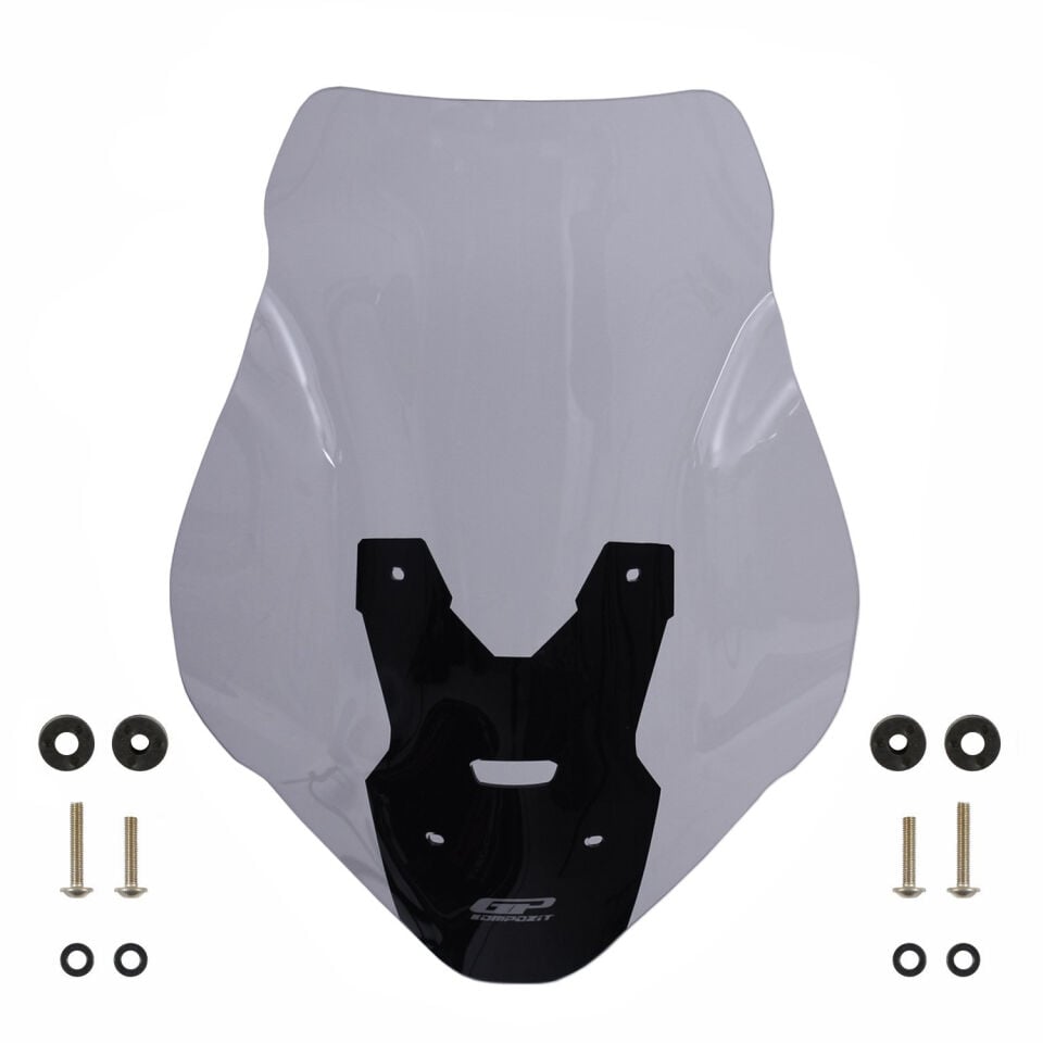 GP Kompozit Honda ADV 350 2023-2026 Uyumlu Baskılı Ön Cam Füme