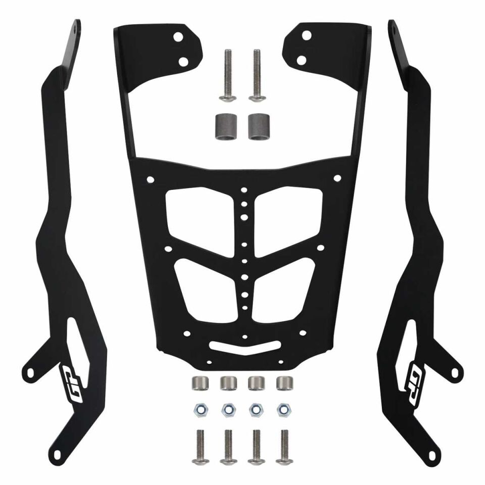 GP Kompozit Bajaj Pulsar NS 125 2023-2024 Uyumlu Arka Çanta Demiri Siyah