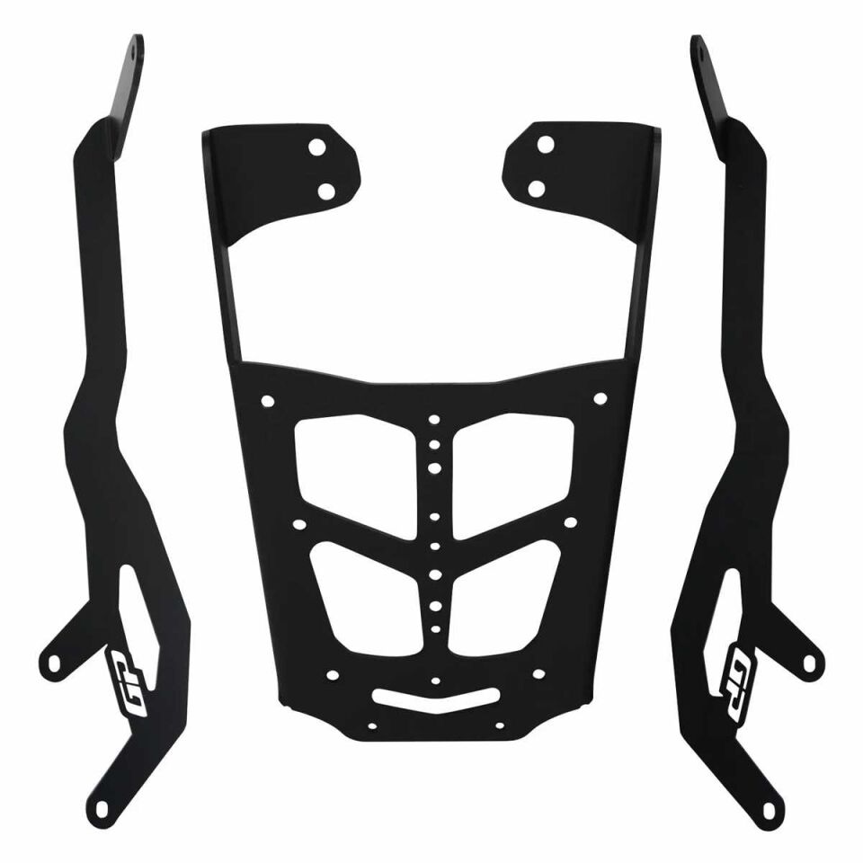 GP Kompozit Bajaj Pulsar NS 125 2023-2024 Uyumlu Arka Çanta Demiri Siyah