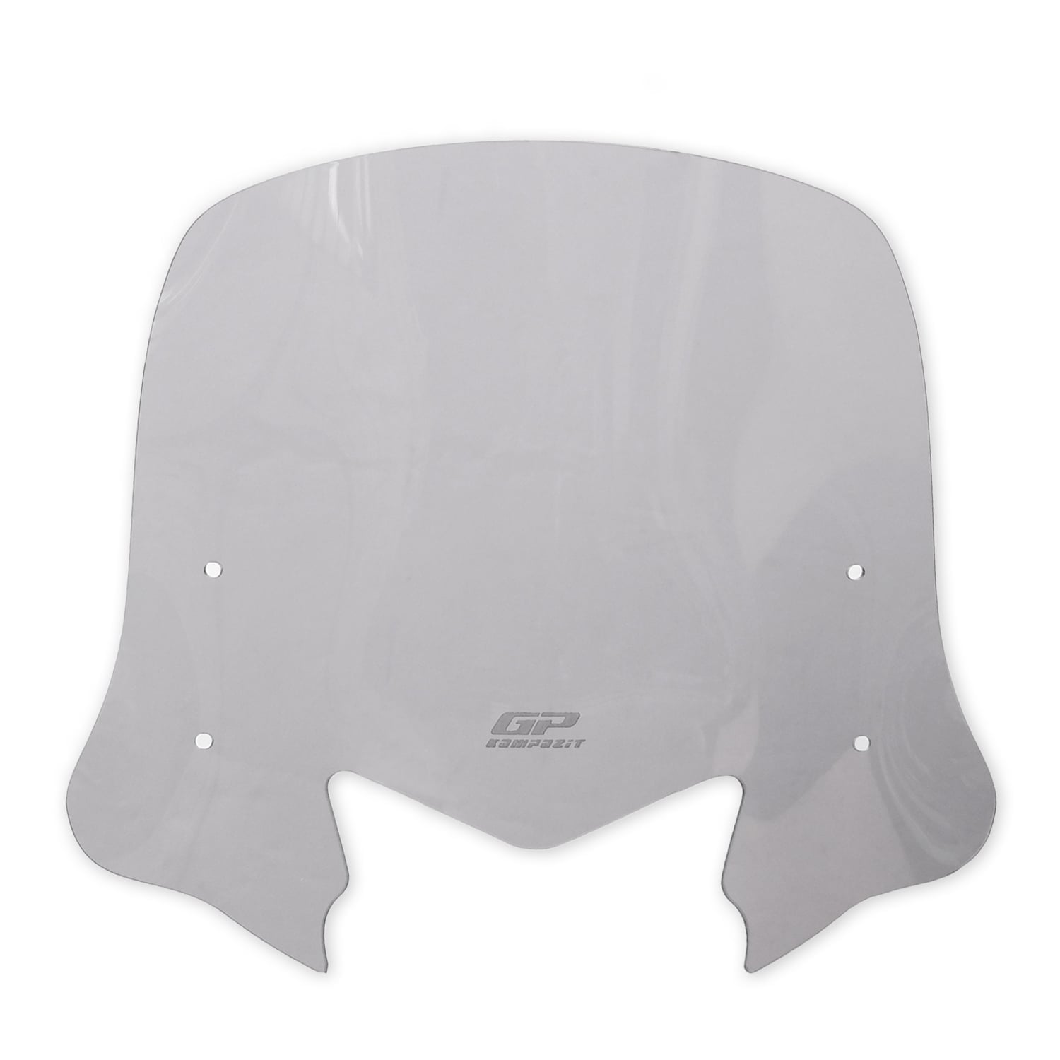 GP Kompozit Honda Dio 2021-2025 Uyumlu Kısa Ön Cam Füme 41 cm