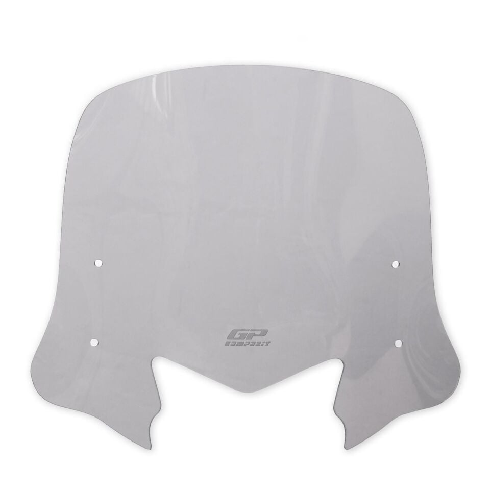 GP Kompozit Honda Dio 2021-2025 Uyumlu Kısa Ön Cam Füme 41 cm