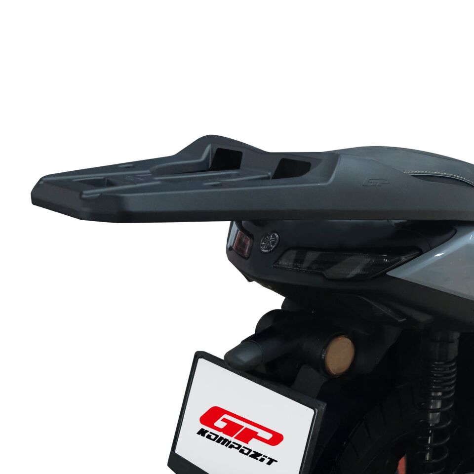 GP Kompozit Yamaha NMAX 125 / 155 2025-2026 Uyumlu Arka Çanta Demiri Siyah
