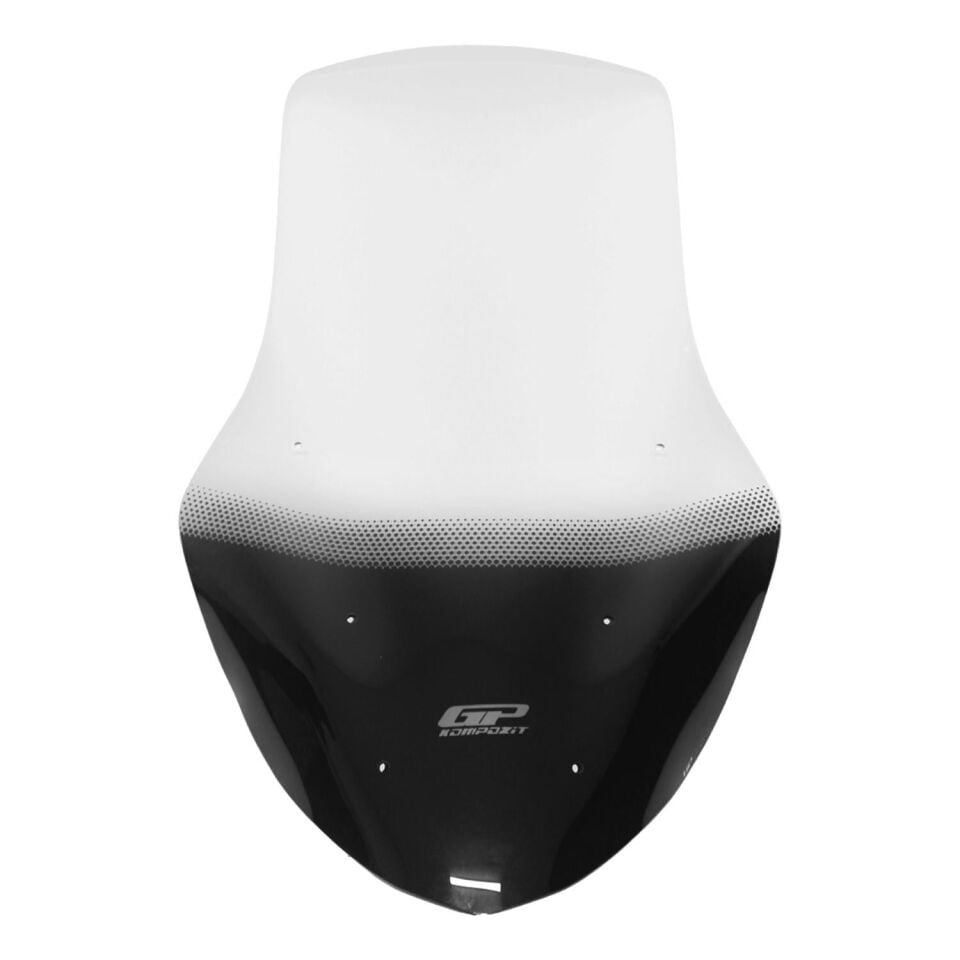 GP Kompozit Yamaha NMAX 125 / 155 2015-2020 Uyumlu Baskılı Ön Tur Camı Şeffaf 72 cm