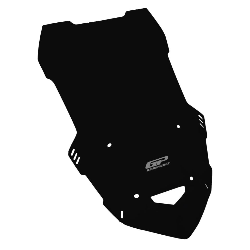 GP Kompozit Yamaha NMAX 125 / 155 2021-2024 Uyumlu Ön Cam Siyah 61 cm