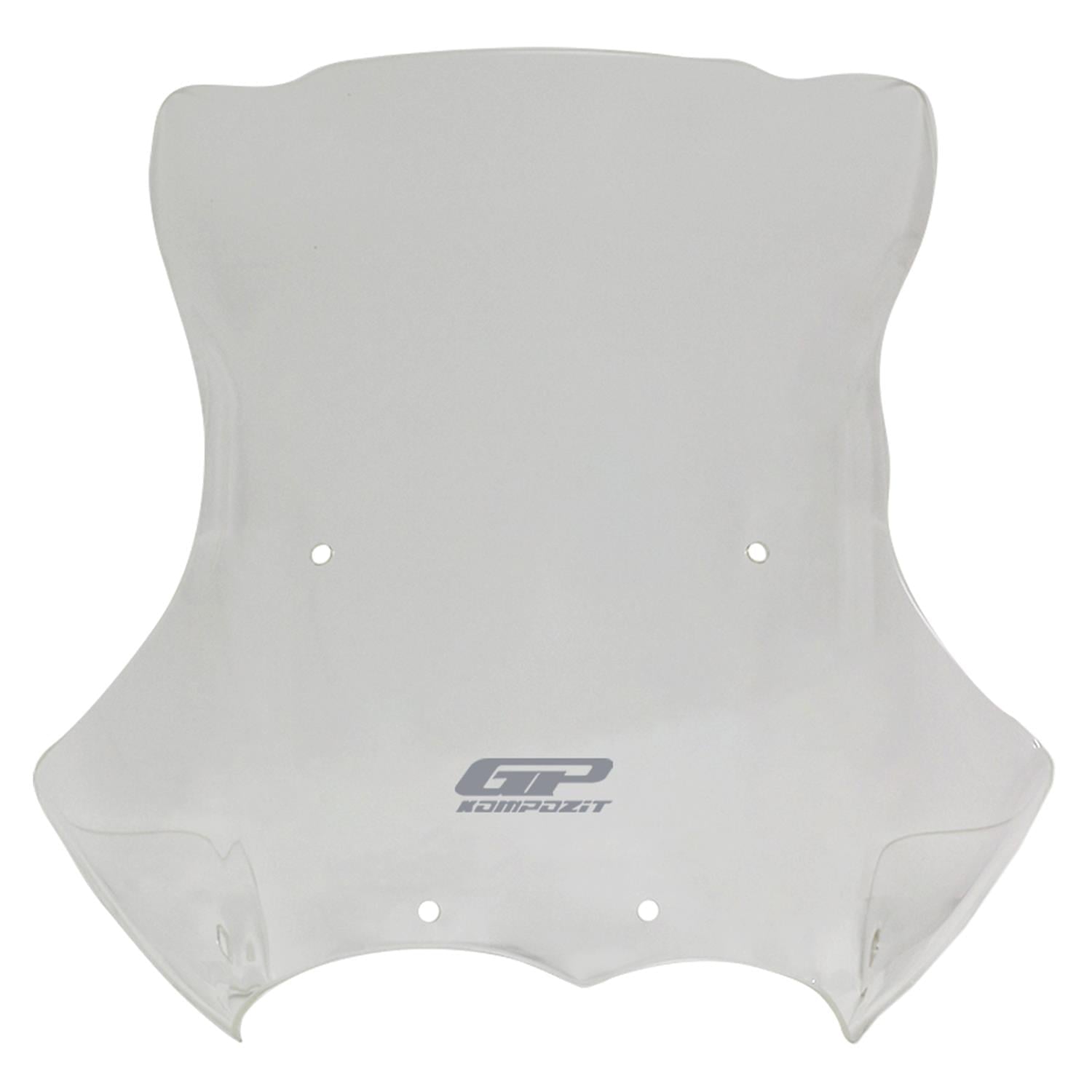 GP Kompozit BMW R 1200 GS / ADV 2004-2012 Uyumlu Ön Cam Şeffaf 49 cm