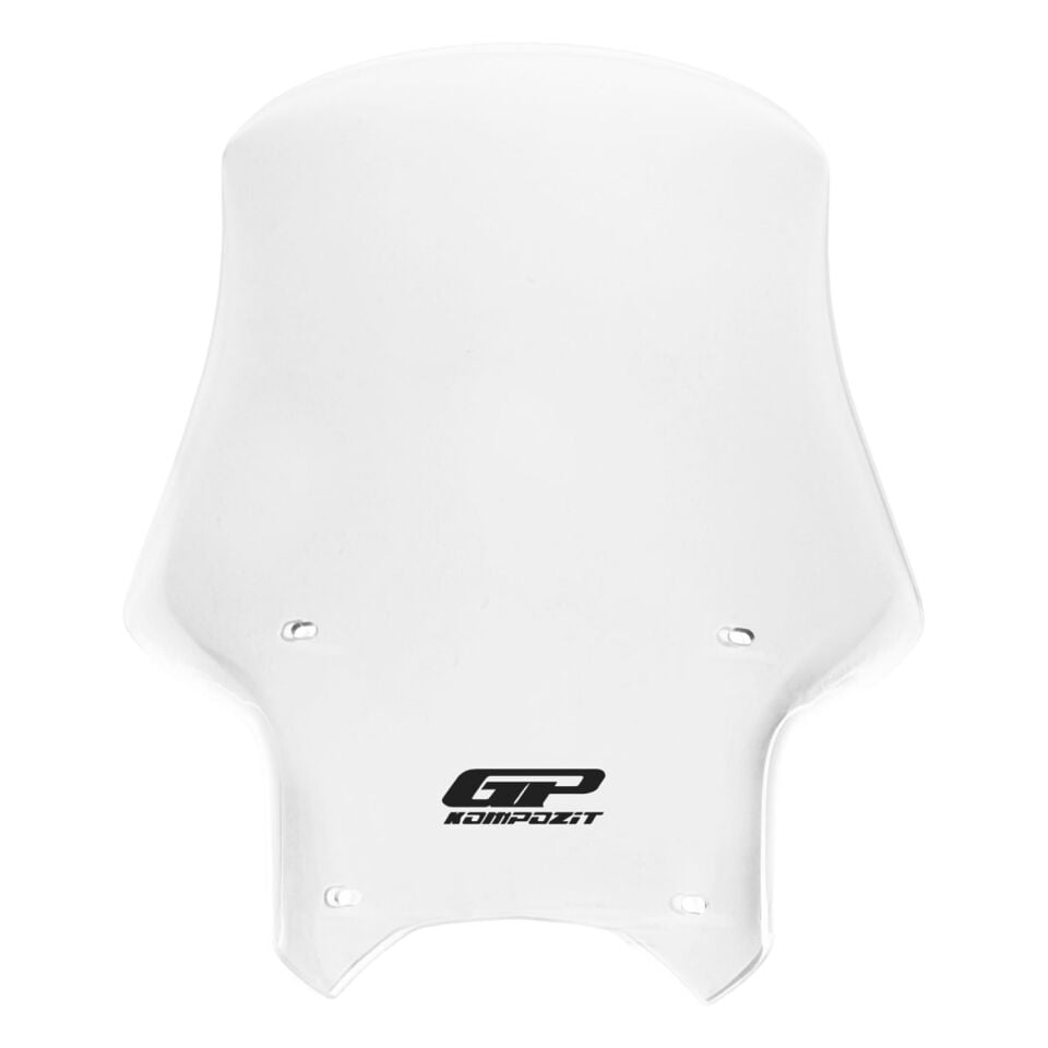 GP Kompozit CF Moto 250 NK 2018-2022 Uyumlu Ön Cam Şeffaf 49 cm