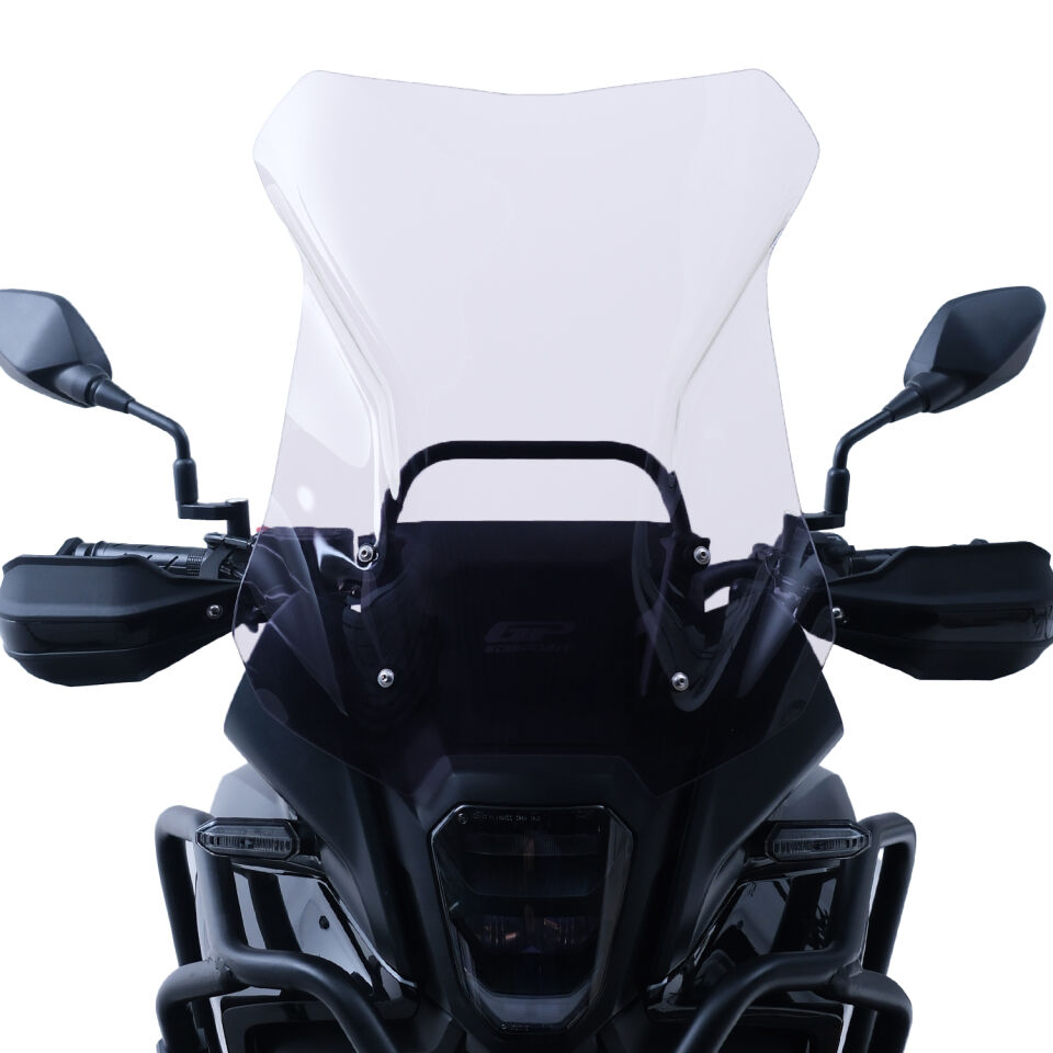 GP Kompozit Honda NX 500 2025-2026 Uyumlu Ön Cam Şeffaf
