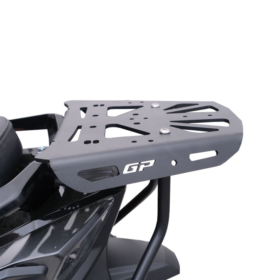 GP Kompozit Kymco DTX 250 / 360 2021-2024 Uyumlu Arka Çanta Demiri Siyah