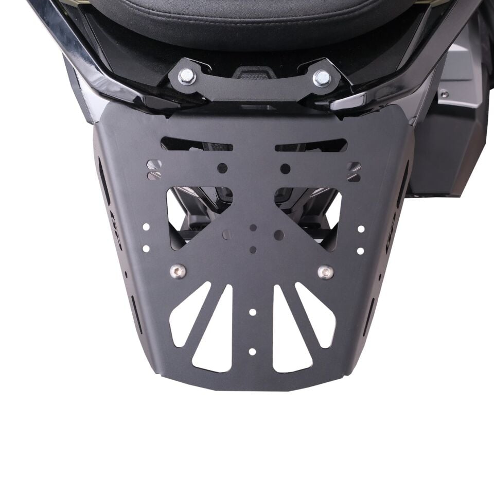 GP Kompozit Kymco DTX 250 / 360 2021-2024 Uyumlu Arka Çanta Demiri Siyah