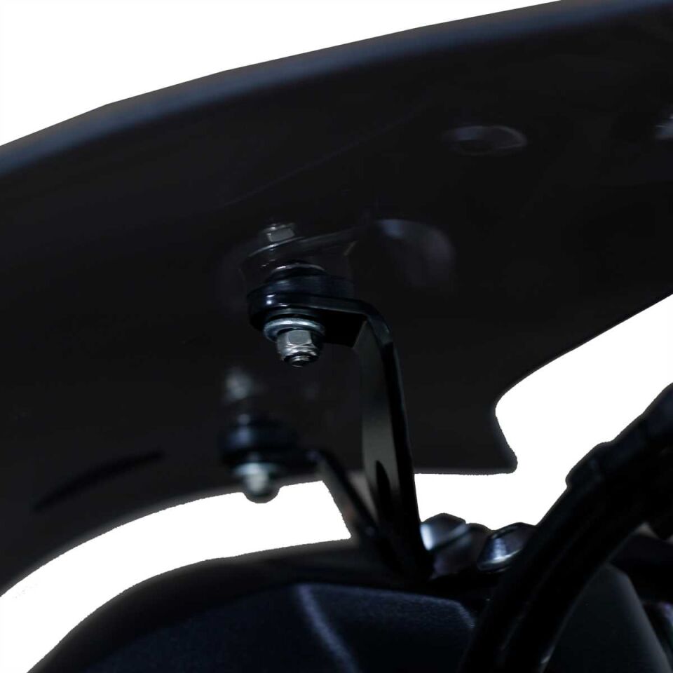 GP Kompozit Yamaha MT-07 2018-2020 Uyumlu Spor Ön Cam Siyah