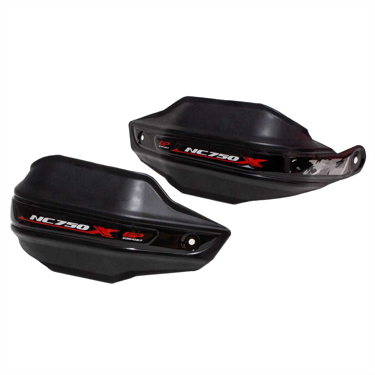 GP Kompozit Honda NC 750 X 2012-2024 Uyumlu Plastik Elcik Koruma Siyah