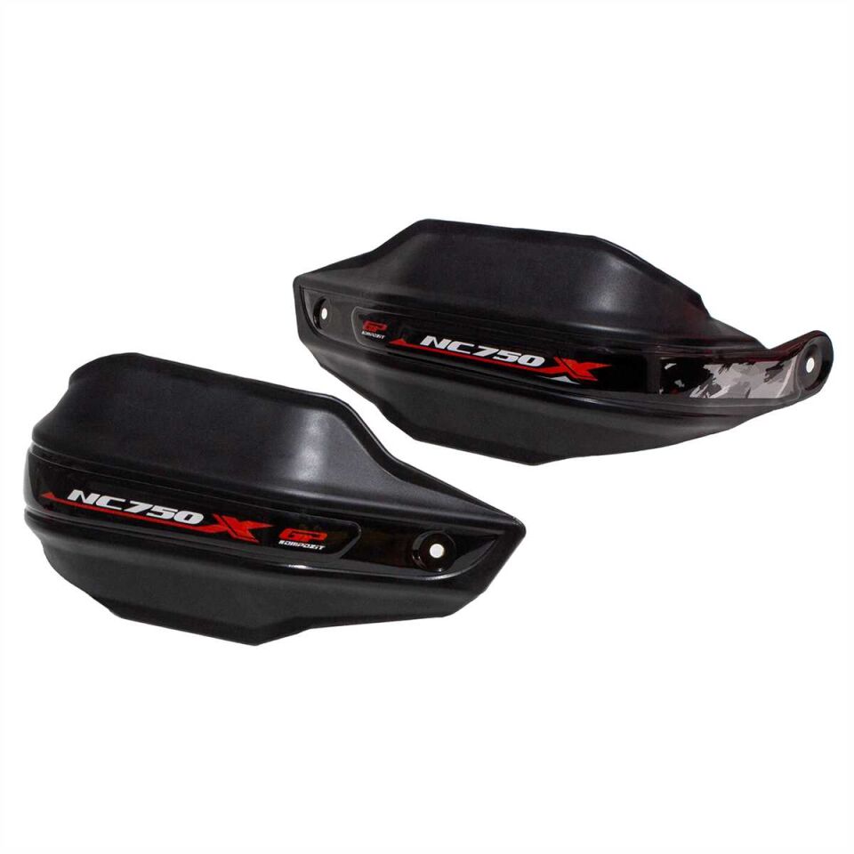 GP Kompozit Honda NC 750 X 2012-2024 Uyumlu Plastik Elcik Koruma Siyah