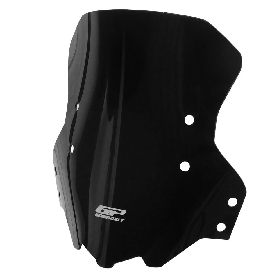 GP Kompozit Benelli TRK 502 / 502X 2018-2023 Uyumlu Ön Cam Siyah 41 cm