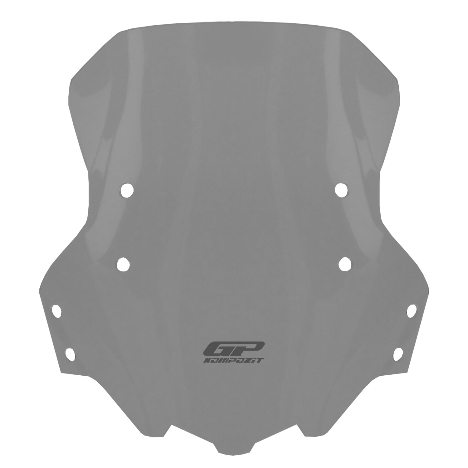GP Kompozit Benelli TRK 502 / 502X 2018-2023 Uyumlu Ön Cam Füme 41 cm