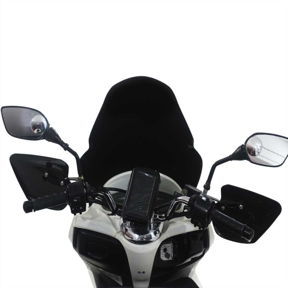 GP Kompozit Honda PCX 125 / 150 2011-2013 Uyumlu Ön Cam Füme