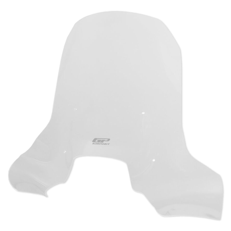 GP Kompozit Peugeot Tweet 125 / 200 2022-2024 Uyumlu Ön Cam Şeffaf 57 cm