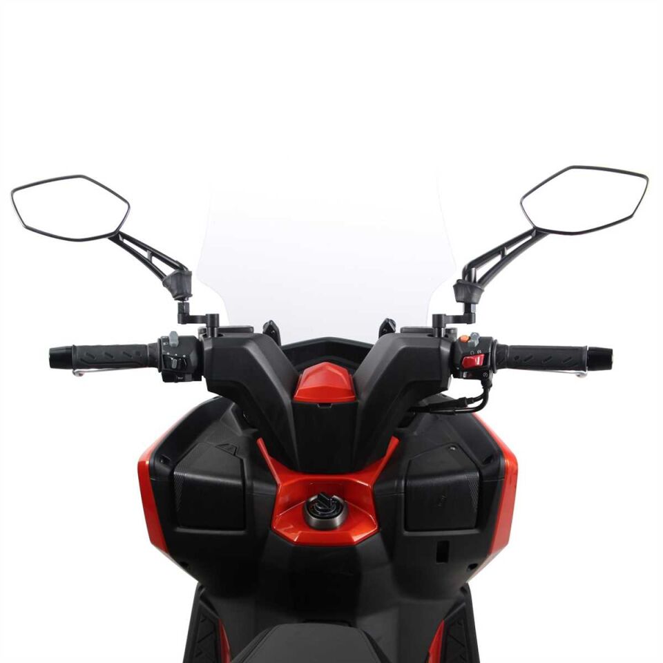GP Kompozit Kymco DT X360 2021-2023 Uyumlu Ayna Genişletme Siyah