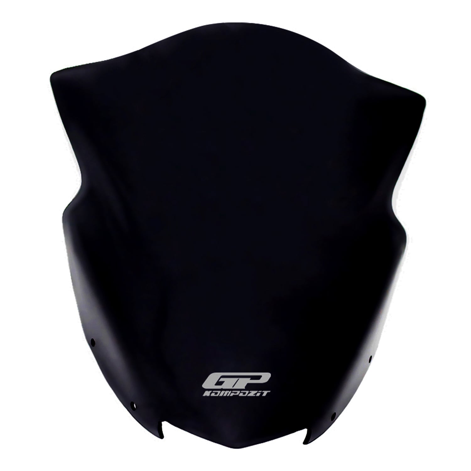 GP Kompozit Bajaj Dominar 250 / 400 2017-2026 Uyumlu Kısa Ön Cam Siyah 37 cm